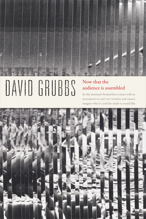 David Grubbs • Now that the audience is assembled