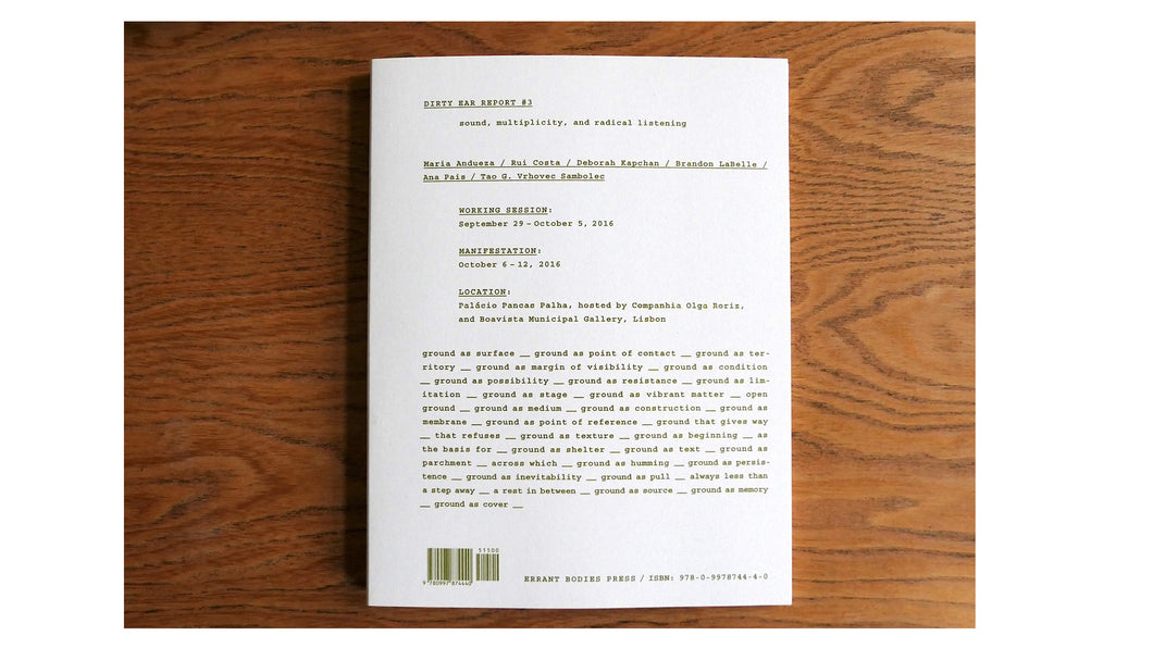 Various Authors • Dirty Ear Report #3